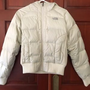 North Face Puffer jacket worn once!